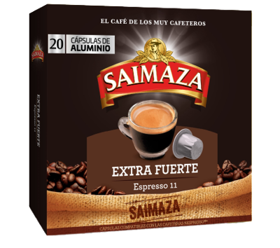 Saimaza espresso 11 capsulas extra fuerte